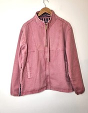 Deal Clothing Jacket Size XL Faded Pink Vintage Full Zip Funnel Neck