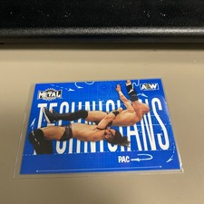2022 Skybox Metal Universe AEW Technicians #TN-16  Pac wrestling card