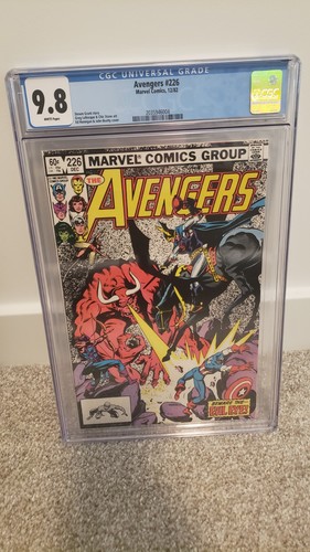 The Avengers #226 (Marvel Comics December 1982) White Pages CGC 9.8