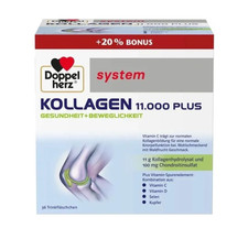 Doppelherz System Kollagen Knochen- & Gelenkgesundheit Hautpflege...
