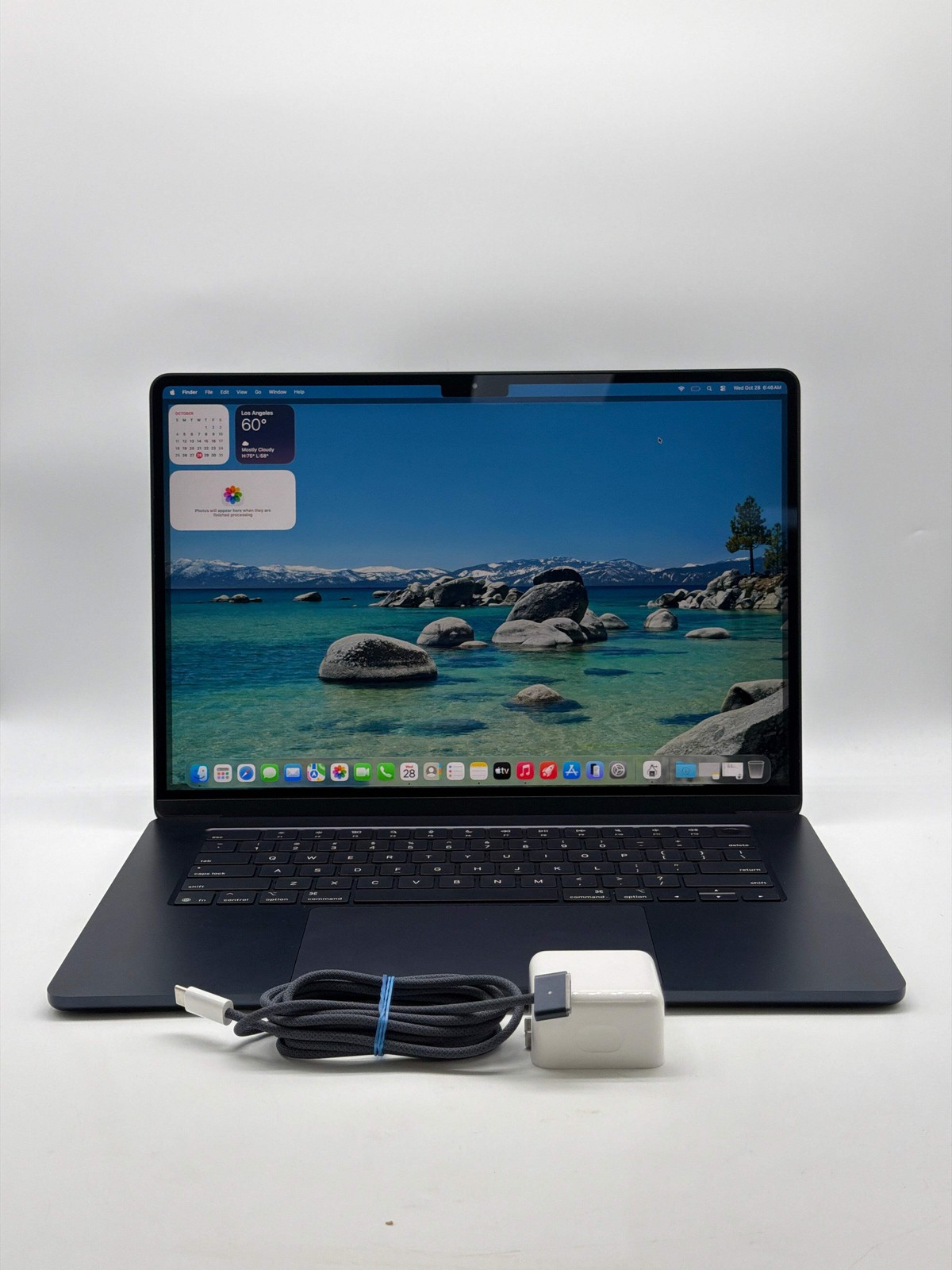 Apple MacBook Air M4 16GB RAM 256GB SSD 15" A3241 2024 Laptop Negro Usada