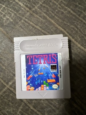 Nintendo Game Boy Tetris Authentic OEM Cartridge Tested Working Gameboy