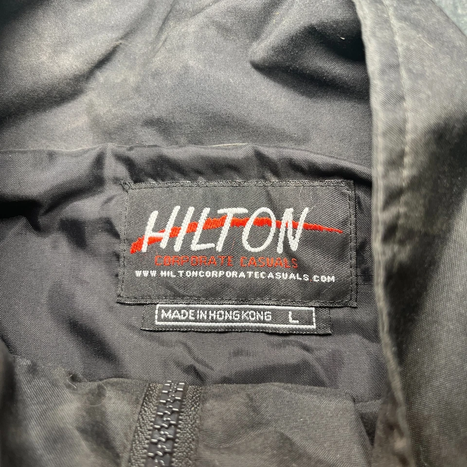 Chaqueta de Carreras Vintage Adulto Talla Grande Negra Roja Llamas Y2k Firebird Raceway Foto 3 de 4