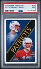 2000 Fleer Football #352 Stachelski Tom Brady PSA 9
