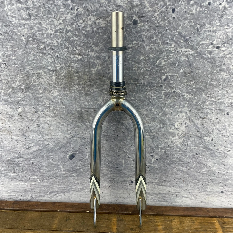 Haro MINI BMX Fork 1 in Threadless 20 CRMO 4130 Mid 90s 1 3/8 Micro BENT - Image 3 of 4