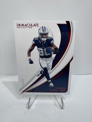 2024 Panini Immaculate Collection CeeDee Lamb, CeeDee Lamb #7 Red /65