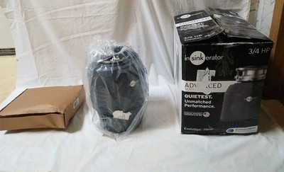 InSinkErator Evolution 3/4 HP Advanced 45SS Series Continuous Garbage Disposal
