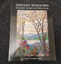 Tiffany Windows Stained Glass Pattern Book by Connie Clough Eaton English Pape