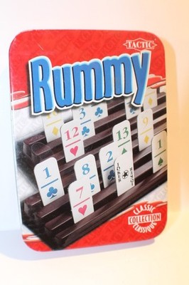 Spiel Tactic Rummy Classic Collection Blechdose   Finnland