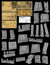 Juego de detalles Green Strawberry 1/72 Razor Crest (AMT) Cargo Bay Star Wars