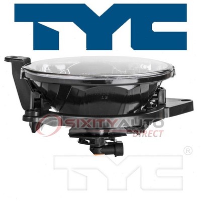 TYC Left Fog Light Assembly for 2010-2012 Ford Mustang Electrical Lighting re