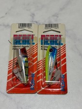 Rebel POP-R P60ER Topwater Lure 2pc Set Unused