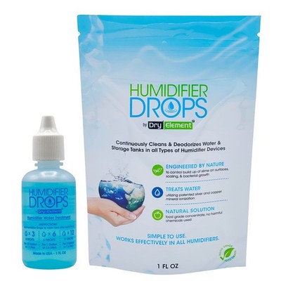 Premium Humidifier Drops - Food Grade Concentrate, Reduces Scaling, Freshens Wat