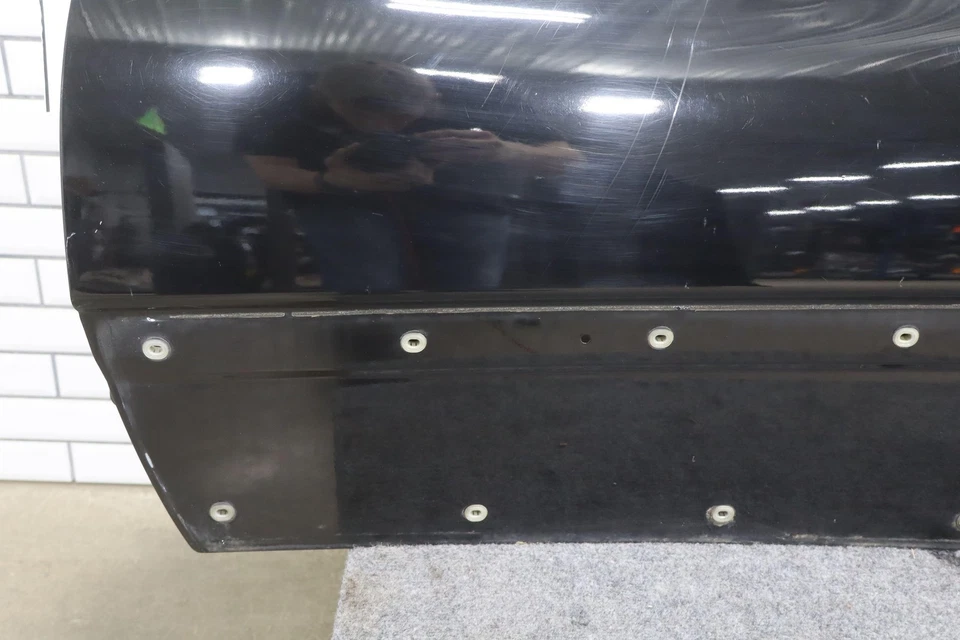 91-99 Mitsubishi 3000GT Driver Left LH Door Shell (Sable Black X94) - Image 3 of 4