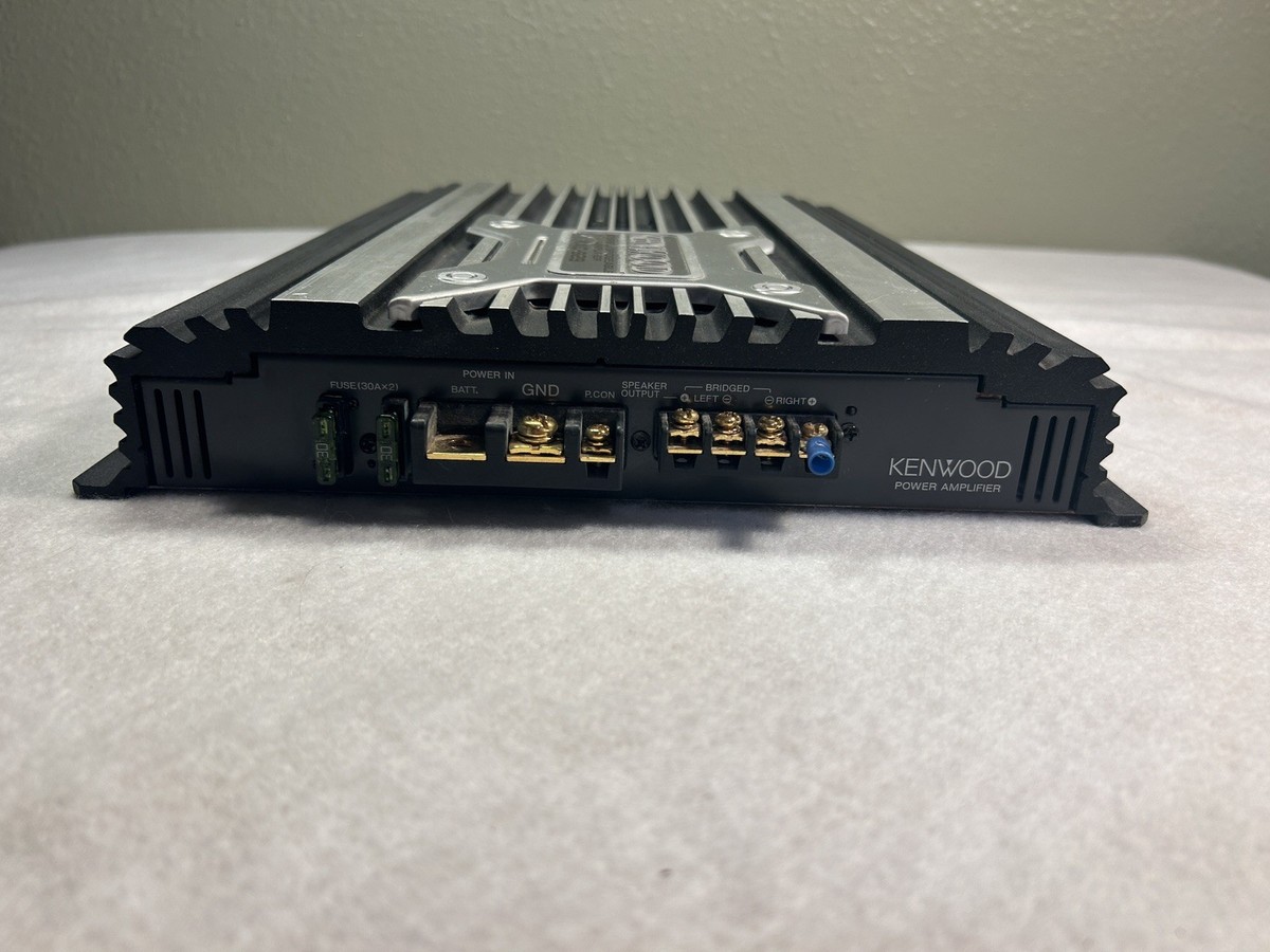 ケンウッド　パワーアンプ Kenwood KAC-929 2-Channel Car Amp for sale online | eBay