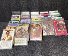 Lot Of 30 Cassette Tapes Vintage Christmas, Country, And Movie Soundtracks