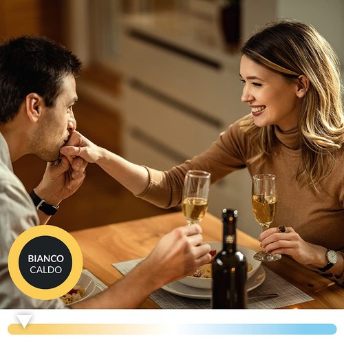 EGLO connect.z Smart Home lampadina Led E27, ST64, ZigBee, app e controllo shth - Foto 3 di 7