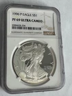 1996 American Silver Eagle Proof NGC PF69 Brown Label #204