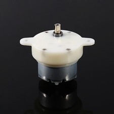 High Torque 12v DC Motor Slow Speed Electric Motor/Gearbox 3RPM 4mm Shaft