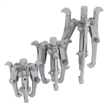 3 Piece 3" 4" 6" Bearing Hub Puller Set Internal External Car Van Gear Pulley