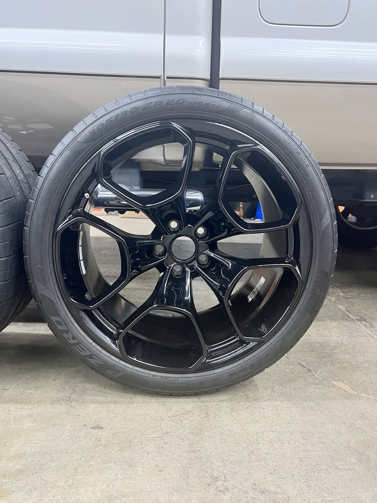 20" Lamborghini Huracan Giano Factory OEM original wheels rims black with tires