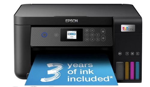 Epson EcoTank ET-2850 A4 Multifunktionsdrucker Air Print und WLAN Tintentank