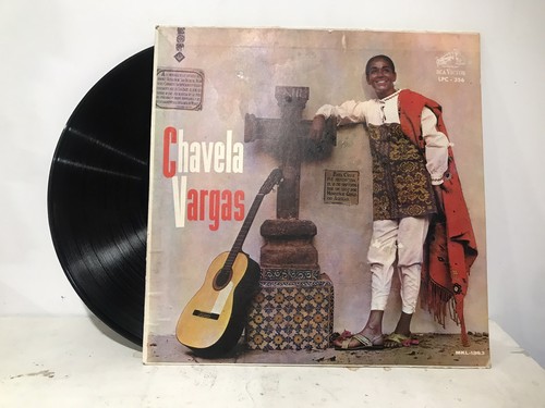 Chavela Vargas Lp “Con El Cuarteto Lara Foster” (VG+) Mono Colombia