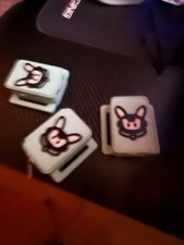 3 Slime Vr Trackers Aqua Blue with No Straps Or Charger