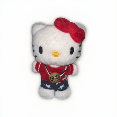 4  Sanrio Hello Kitty Olympics Mini Plush HK Team USA Plush New