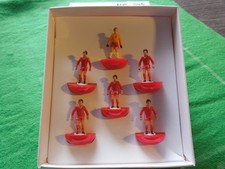 LW SUBBUTEO 6 PLAYERS "5 A SIDE TEAM" REF 619 LIVERPOOL IN EXPRESS  WHITE BOX