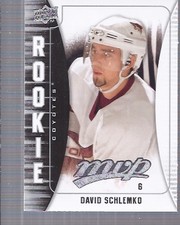 2009-10 Upper Deck MVP #357 David Schlemko RC - HKY