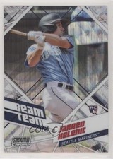 2021 Topps Stadium Club Chrome Beam Team Wave Refractor Jarred Kelenic 0nr3