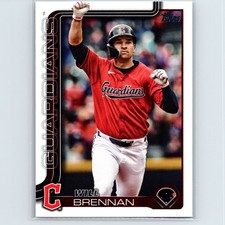2025 Topps Series 1 - Will Brennan #240 - Cleveland Guardians