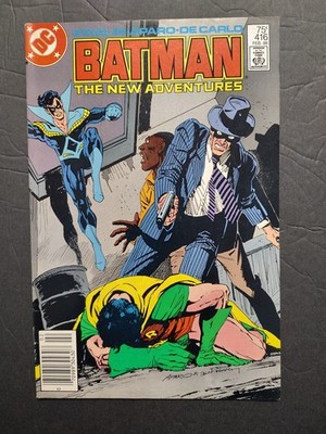 BATMAN #416 FN/VF 1988 NEWSTAND VARIANT