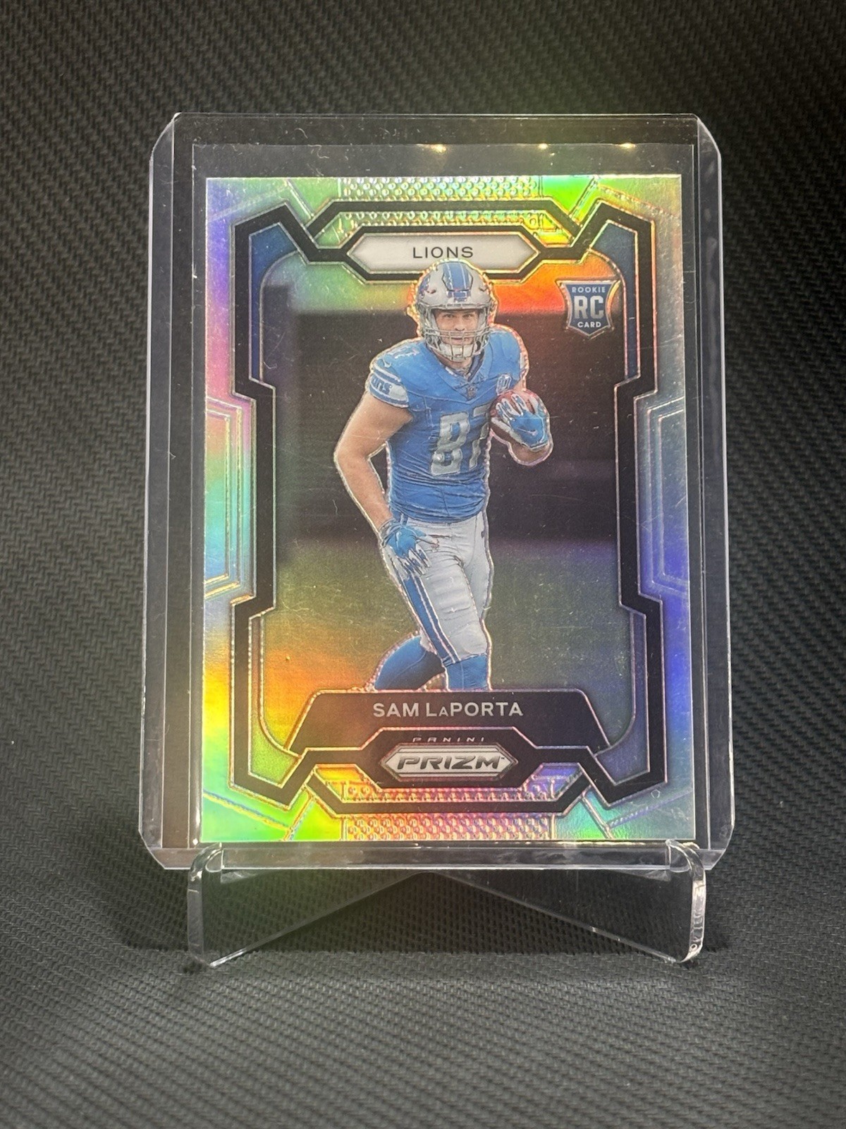 2023 Panini Prizm Rookies Sam LaPorta #332 Silver Prizm (RC)