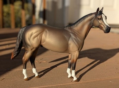 Peter Stone (Like Breyer) OOAK Custom Traditional Grullo, Ideal Stock Horse, ISH