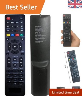 All-in-One Universal Fernbedienung für mehrere TV-Marken - kompaktes Design & günstig