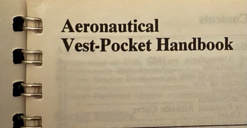 Vtg 1973 Pratt & Whitney Aeronautical Vest Pocket Handbook VL03 - Picture 4 of 4