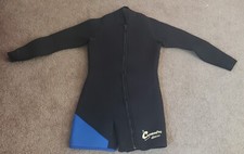 Contempro Sports Men's Blue Black Short Sleeve Mid Length Wetsuit Size XL