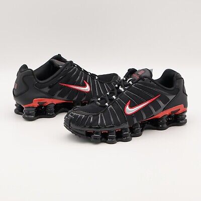 CN0151-003 Nike Shox TL Black University Red Metallic Silver CN0151-003 Nike Shox TL Black University Red Metallic Silver