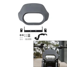 Front Headlight Fairing & Mounting Kit Fit For Harley Sportster S RH1250S 21-25