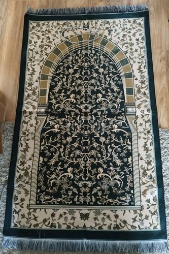 Juego de alfombra de oración islámica con cuentas Tasbih juego de regalo para musulmanes - Imagen 5 de 6