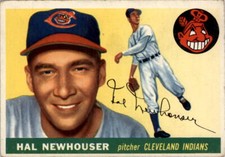 1955 Topps #24 Hal Newhouser - GOOD