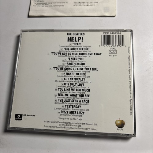The Beatles – Help! (CD, 1987) Europe CDP 7 46439 2 - Picture 4 of 6