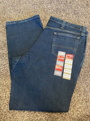 Mens Wrangler Riggs Workwear Jeans Size 40x32 Advanced