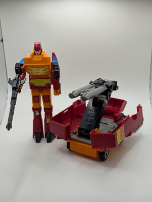 Vintage 1986 G1 Transformers Rodimus Prime Hasbro Incomplete 