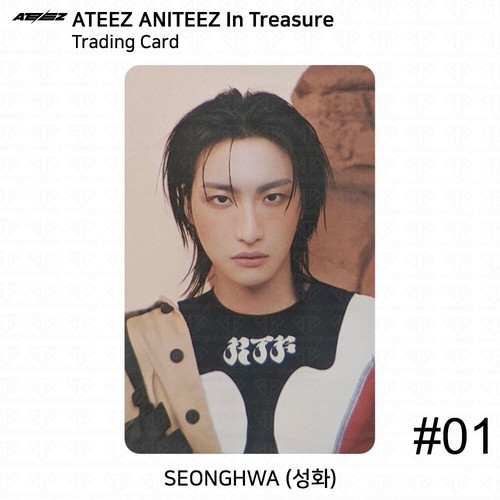 ATEEZ ANITEEZ In Treasure POP UP Official MD Trading Photocard K-POP KPOP - Afbeelding 23 van 95