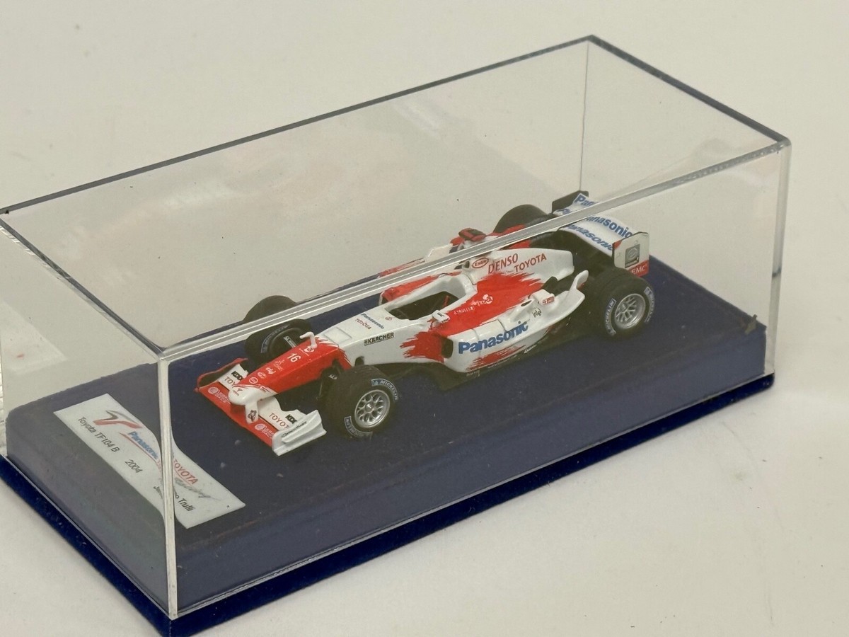 価格改定TOYOTA TF104B 04' J・Trulli1/43ミニカー 1/43 Toyota TF104 B from 2004 F1 Season of Jarno Trulli