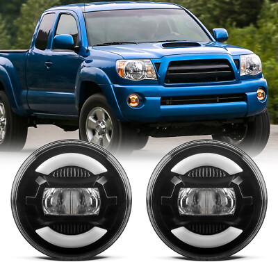 For Toyota Tacoma 2005-2011 LED Fog Lights Day Time Running Lamp Turn Signal 2PC