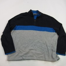 Eddie Bauer Sweater Mens 2XL Long Sleeve 1/4 Zip Pullover Heavyweight